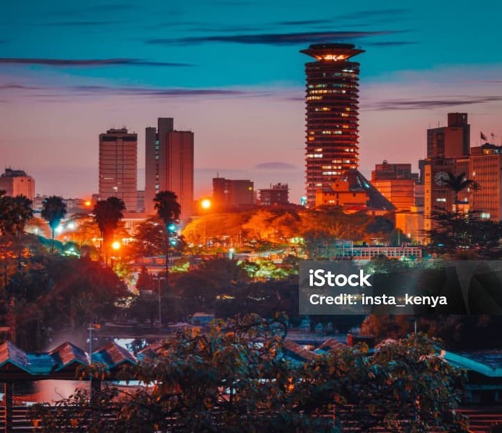 Nairobi skyline — find your home